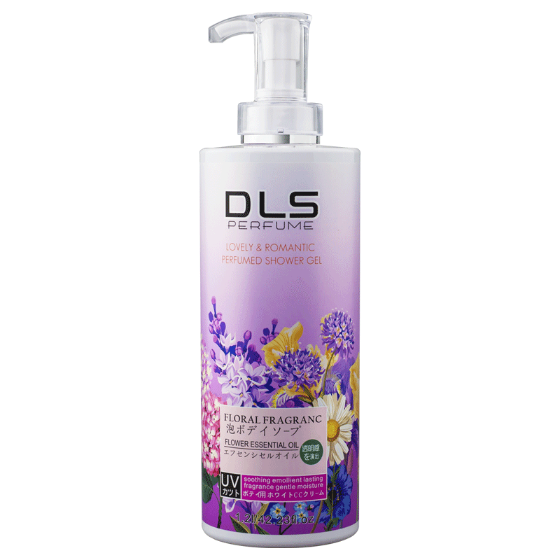 1200毫升浪漫花语爽肤沐浴露(图1)