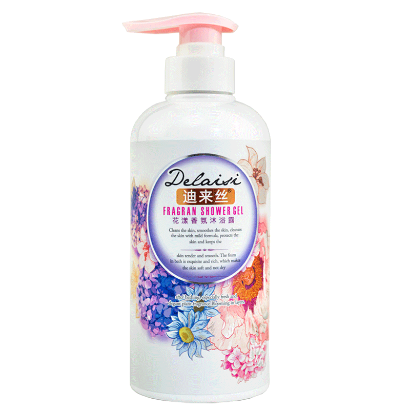 500毫升花漾香氛爽肤沐浴露(图1)