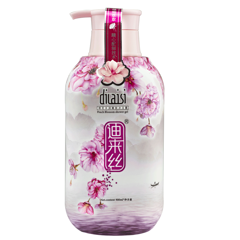 900毫升水润桃花沐浴露(图1)